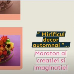 Mirificul decor autumnal… expoziție de lucrări creative.