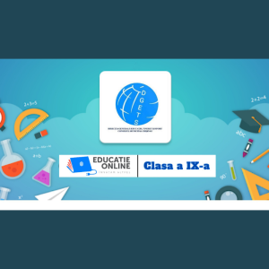 Clasa a IX-a, Biblioteca digitală „Educație online”